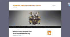 Desktop Screenshot of holzmann-holzmann.de